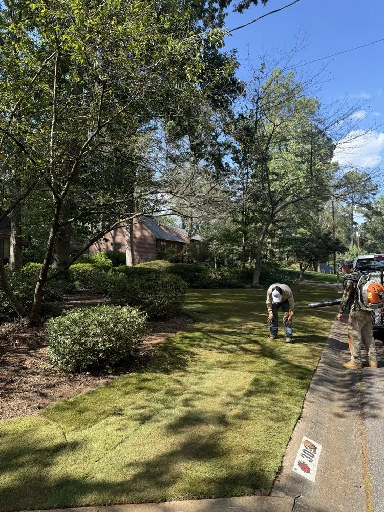 Expert lawn mowing service in Marietta, GA by Southern Outdoor Solutions