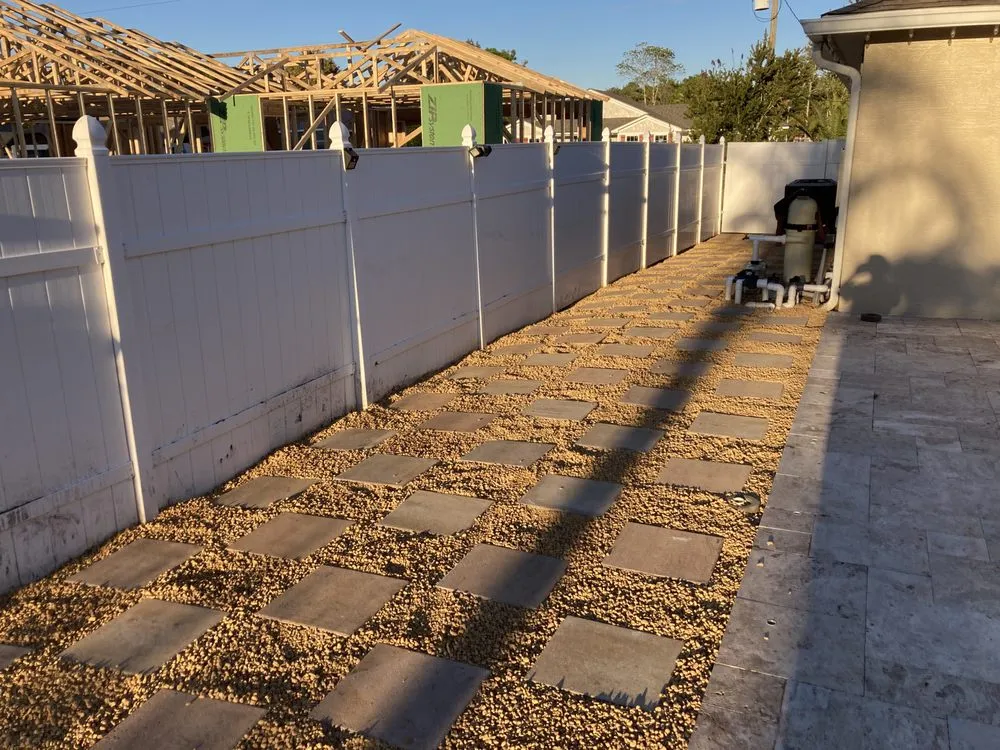 Professional landscape installation in Ormond Beach, FL by Southern Outdoor Specialists