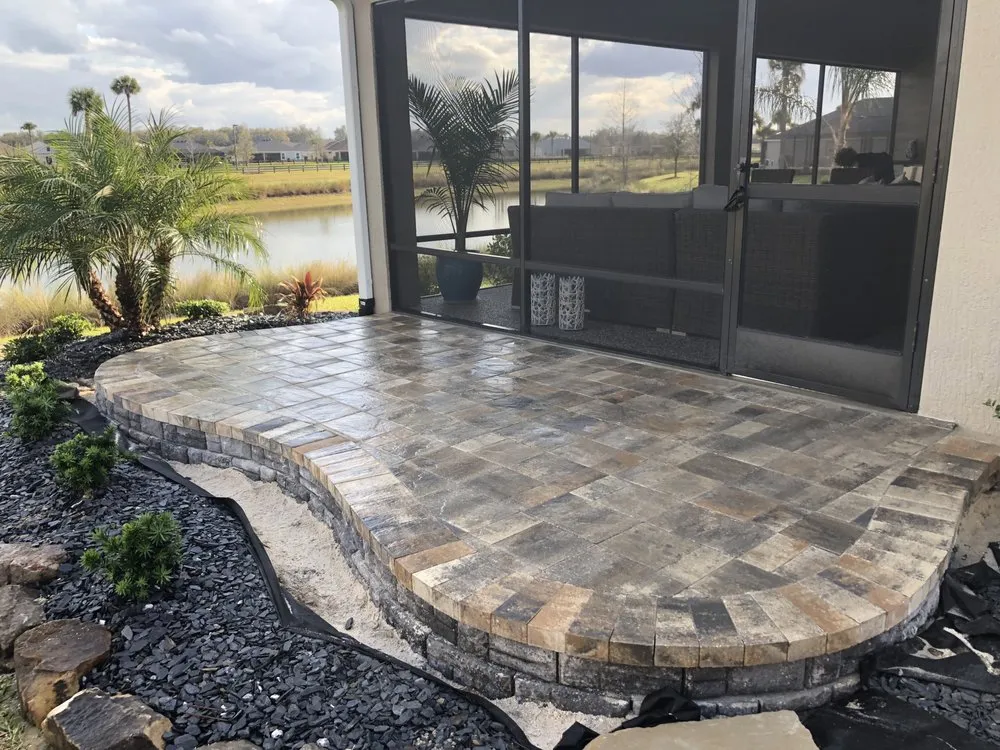 Expert garden landscaping for homes in Belleview, FL by Southern Paver & Hardscapes