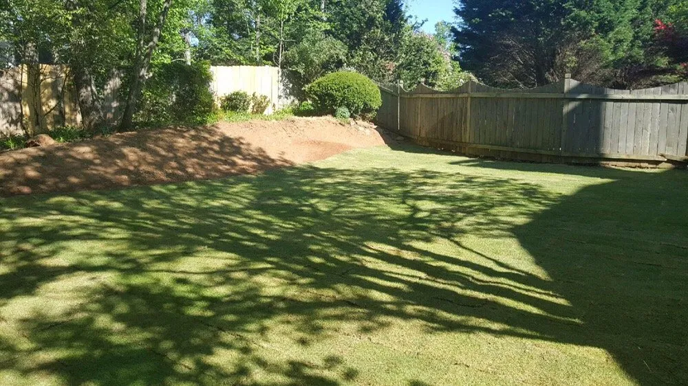 Custom yard maintenance in Lilburn, GA by Southern Pines Landscaping