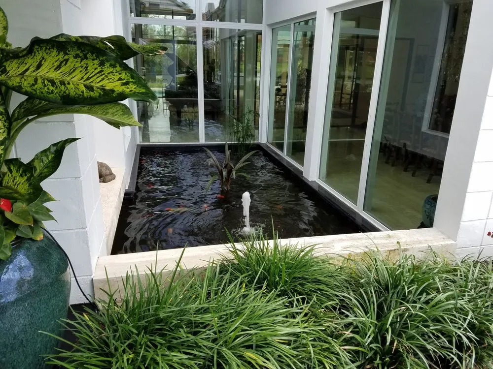 Top-rated landscape design in Boca Raton, FL - Southern Pond and Fountain