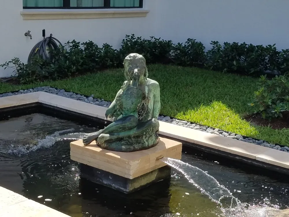 Top-rated garden landscaping for residential properties in Boca Raton, FL by Southern Pond and Fountain