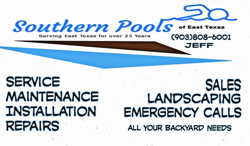 Local yard maintenance in White Oak, TX by Southern Pools of East Texas