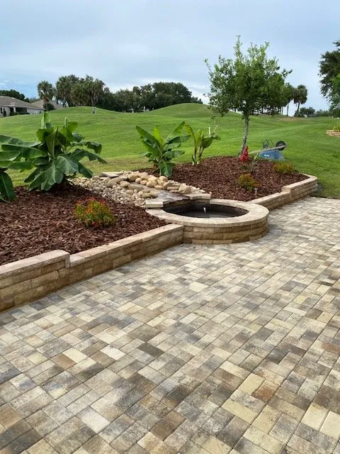 Professional outdoor landscaping in Leesburg, FL by Southern Precision