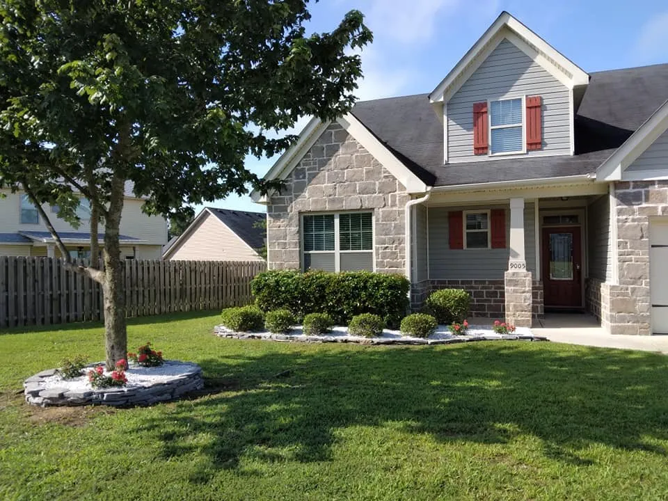 Custom residential landscaping in Grovetown, GA by Southern Pro Landscaping & Construction