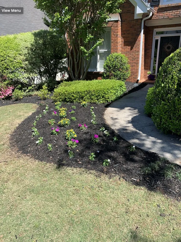 Local landscape design for homes in Peachtree Corners, GA by Southern Property Services