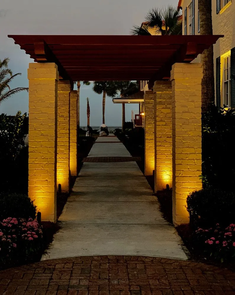 Custom landscape design in St. Simons Island, GA by Southern Rain