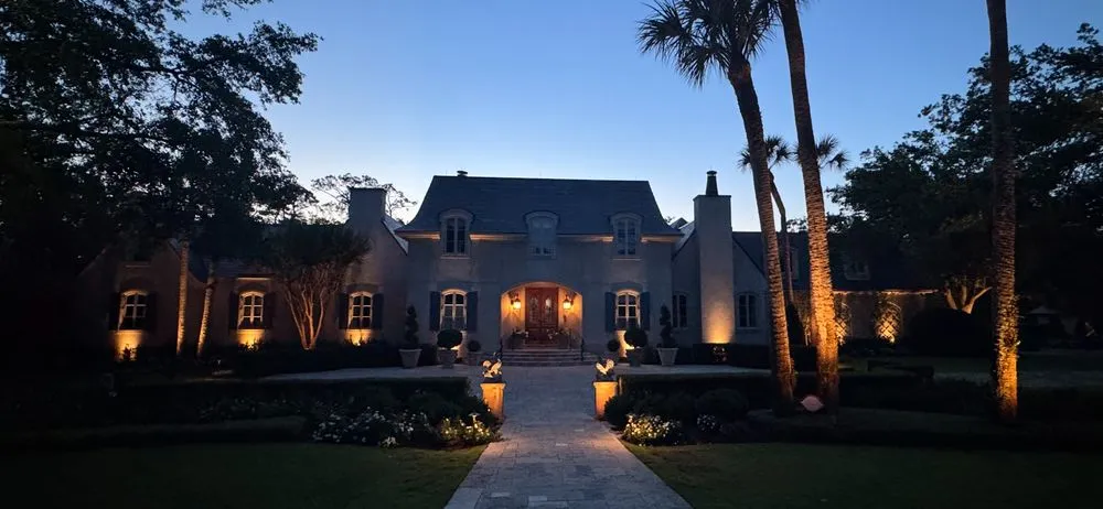 Custom yard maintenance in St. Simons Island, GA by Southern Rain