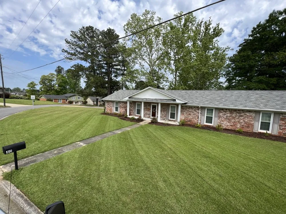 Affordable landscape installation for year-round maintenance in Tuscaloosa, AL by Southern Roots Lawn & Landscape