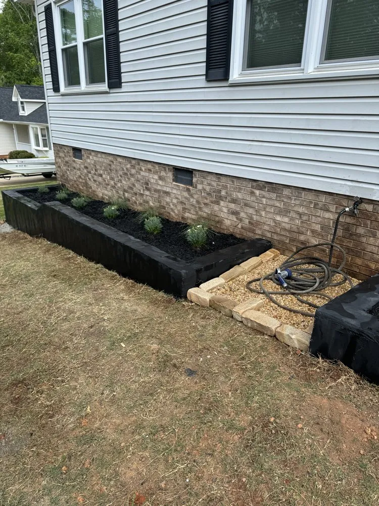 Custom garden landscaping in Greer, SC - Southern Services