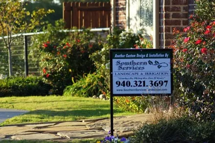 Professional yard cleanup service in Denton, TX - Southern Services Landscape & Irrigation