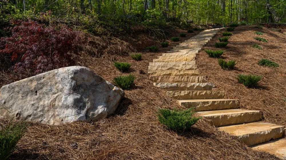 Local landscape installation in Knoxville, TN - Southern Shade Landscaping