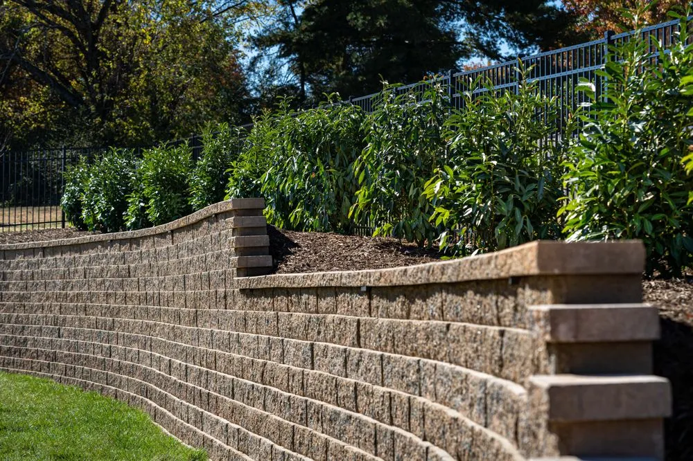 Custom landscape installation in Knoxville, TN - Southern Shade Landscaping