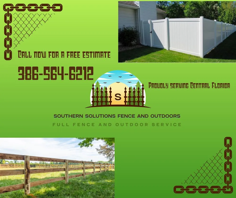 Affordable yard cleanup service in DeBary, FL by Southern Solutions Fence and Outdoors