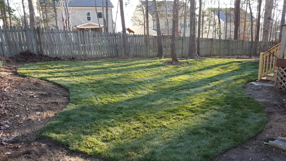 Custom landscape installation for beautiful yards across Fuquay Varina, NC - Southern Solutions Landscaping