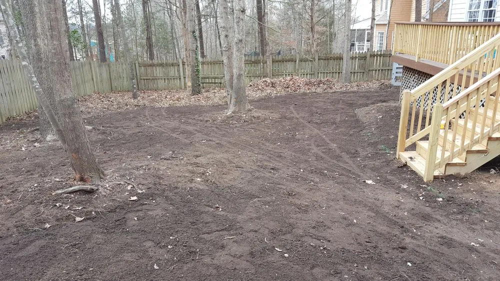 Affordable yard cleanup service for homes across Fuquay Varina, NC - Southern Solutions Landscaping