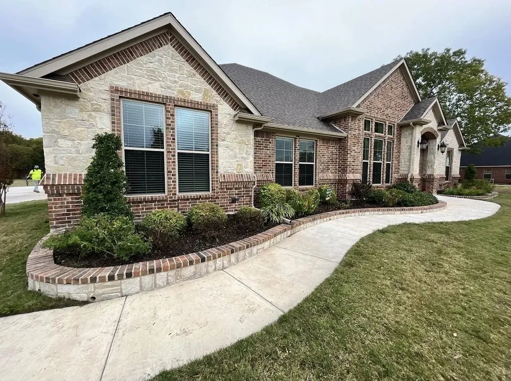 Custom landscaping services in Midlothian, TX by Southern Star Landscape