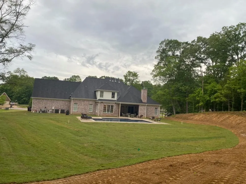 Custom outdoor landscaping for residential properties in Byhalia, MS by Southern State Erosion Control