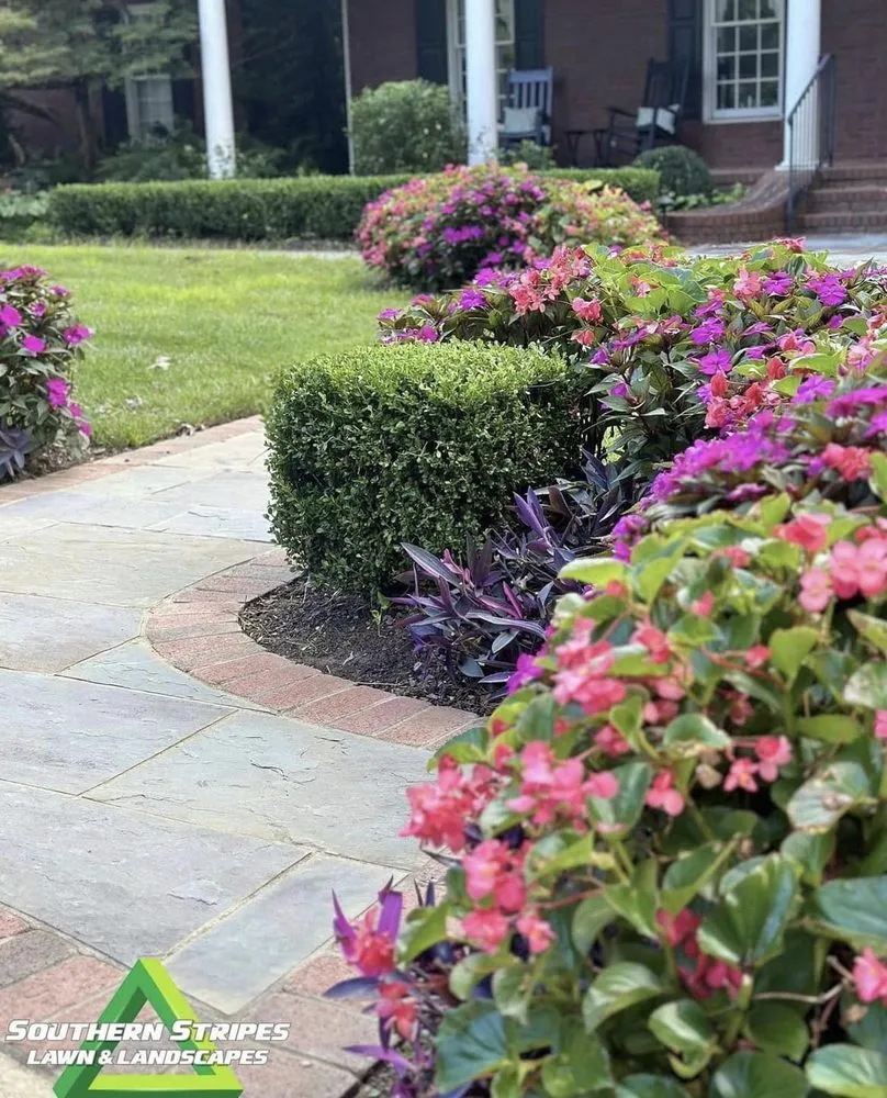 Local outdoor landscaping in Simpsonville, SC - Southern Stripes Lawn & Landscapes