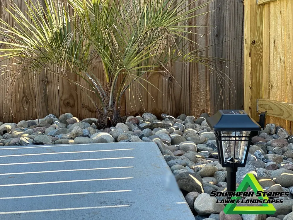 Professional landscape installation for outdoor upgrades across Simpsonville, SC - Southern Stripes Lawn & Landscapes
