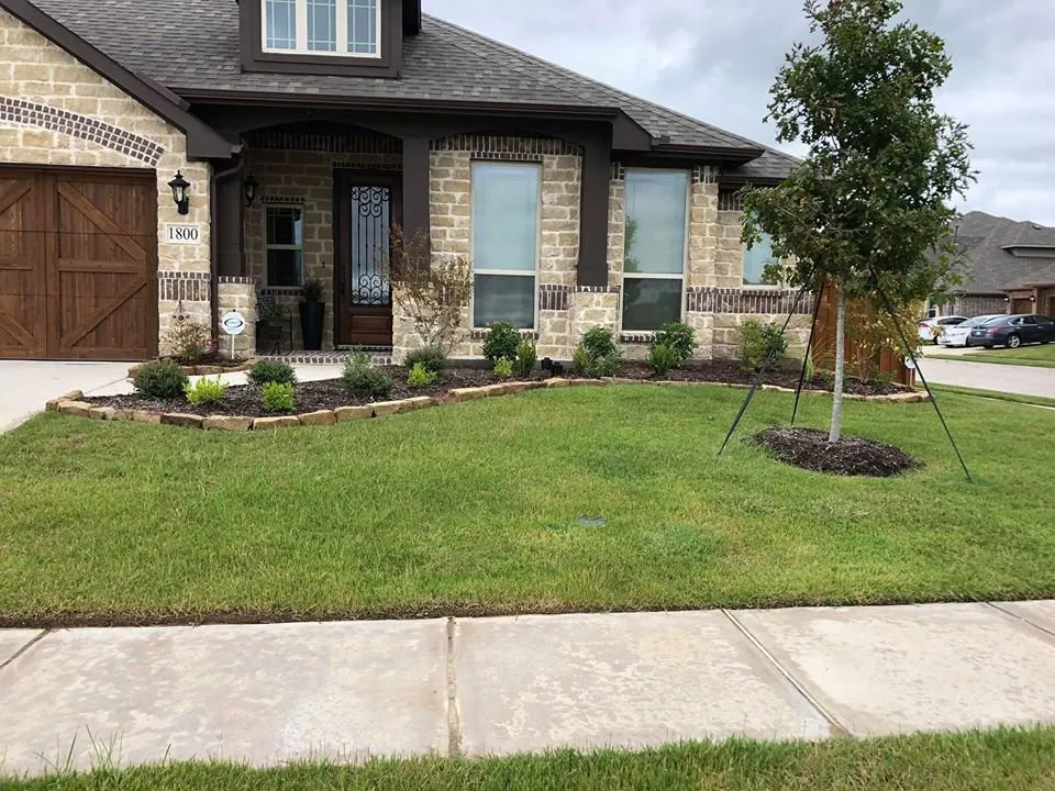 Reliable landscape installation for beautiful yards in Forney, TX by Southern Style Landscaping