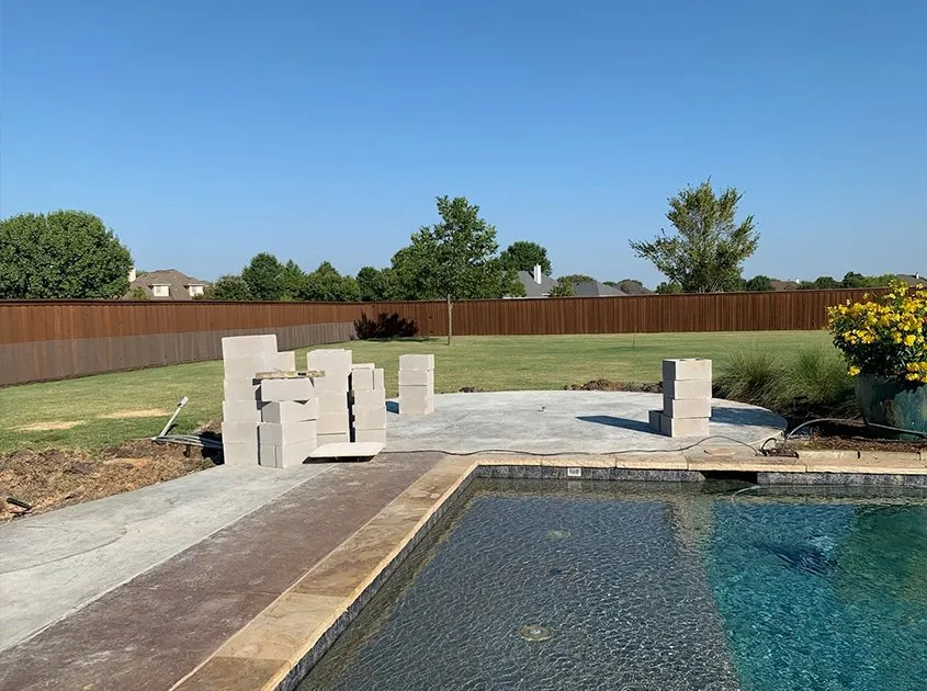 Affordable garden landscaping in Forney, TX by Southern Style Landscaping