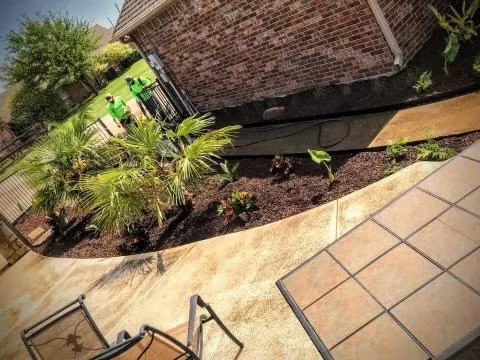 Professional yard maintenance in Forney, TX by Southern Style Landscaping