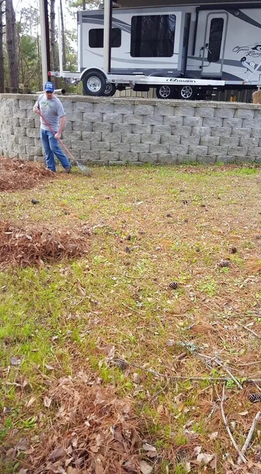 Professional lawn mowing service for outdoor upgrades in Hubert, NC by Southern Style Landscaping