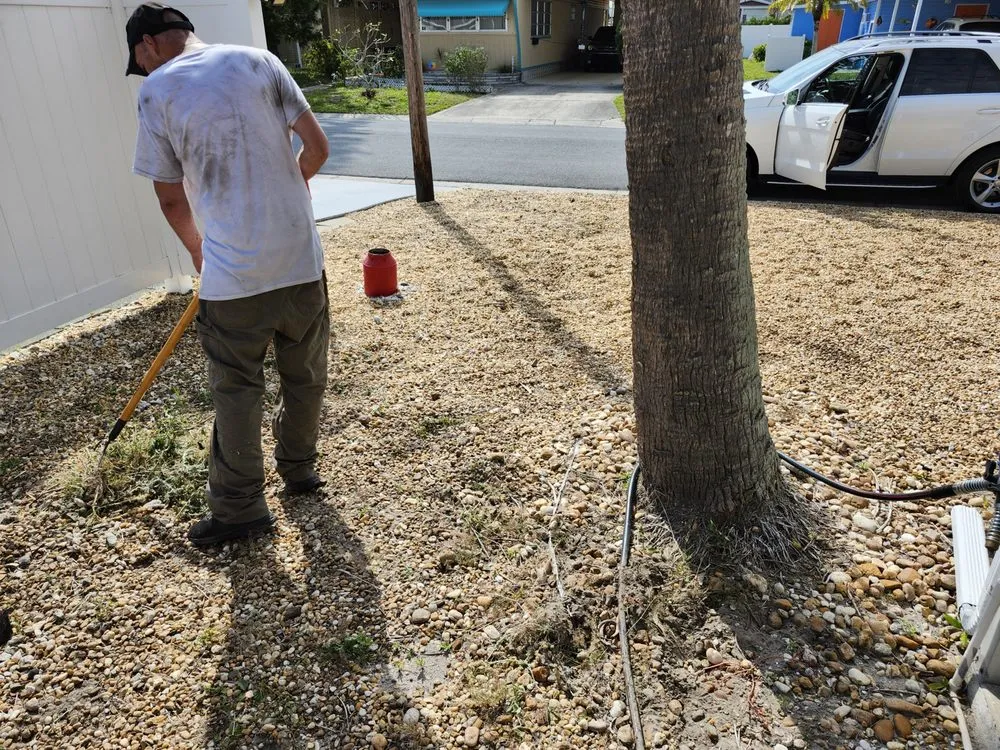 Custom garden landscaping in Bradenton, FL by Southern Touch 911 handyman Services