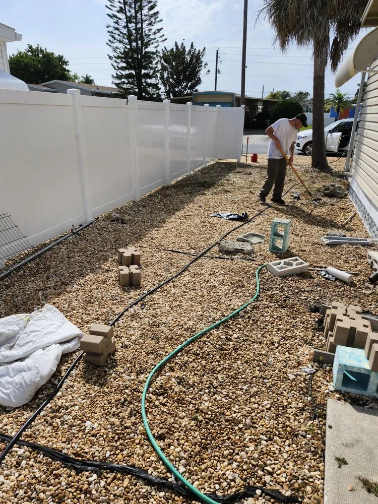 Local yard maintenance with custom design in Bradenton, FL by Southern Touch 911 handyman Services