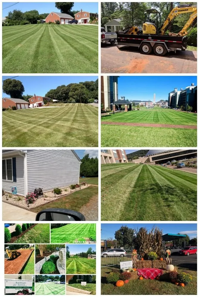 Affordable landscape installation with custom design across Lynchburg, VA - Southern Touch Lawn & Landscaping