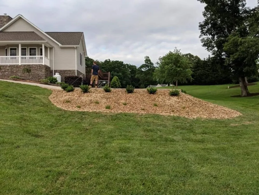 Affordable garden landscaping for homes in Appomattox, VA by Southern Touch Lawn and Landscaping