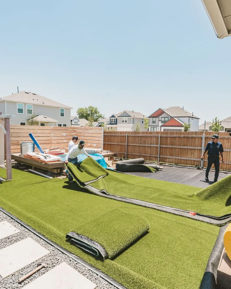 Local landscape installation in Chamblee, GA by Southern Turf