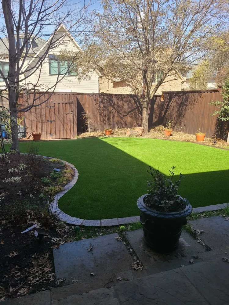 Trusted landscape installation in Houston, TX by Southern Turf Co