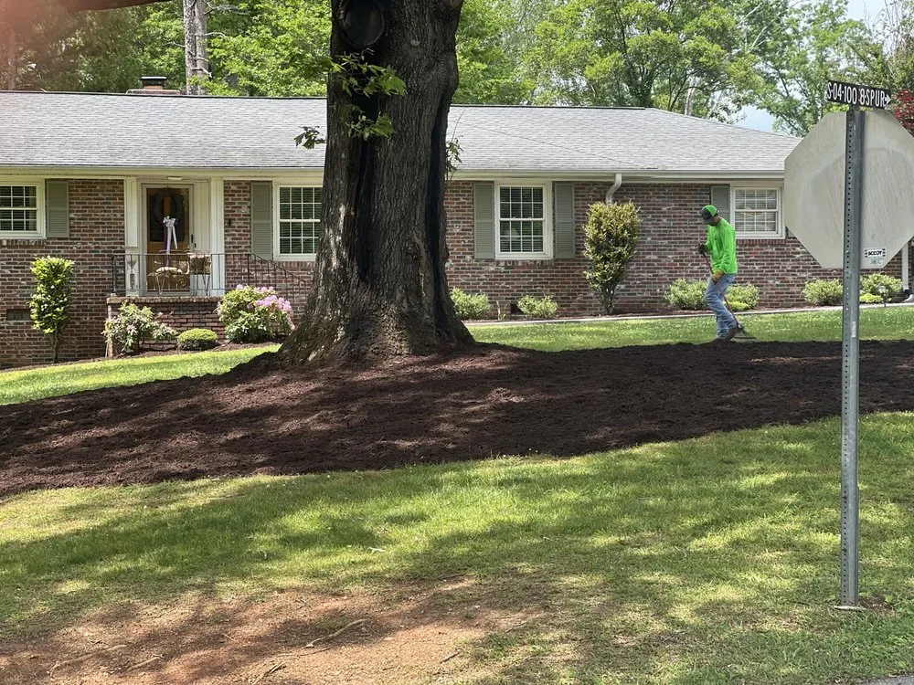 Custom outdoor landscaping for year-round maintenance in Anderson, SC by Southern Visions Lawn & Landscape
