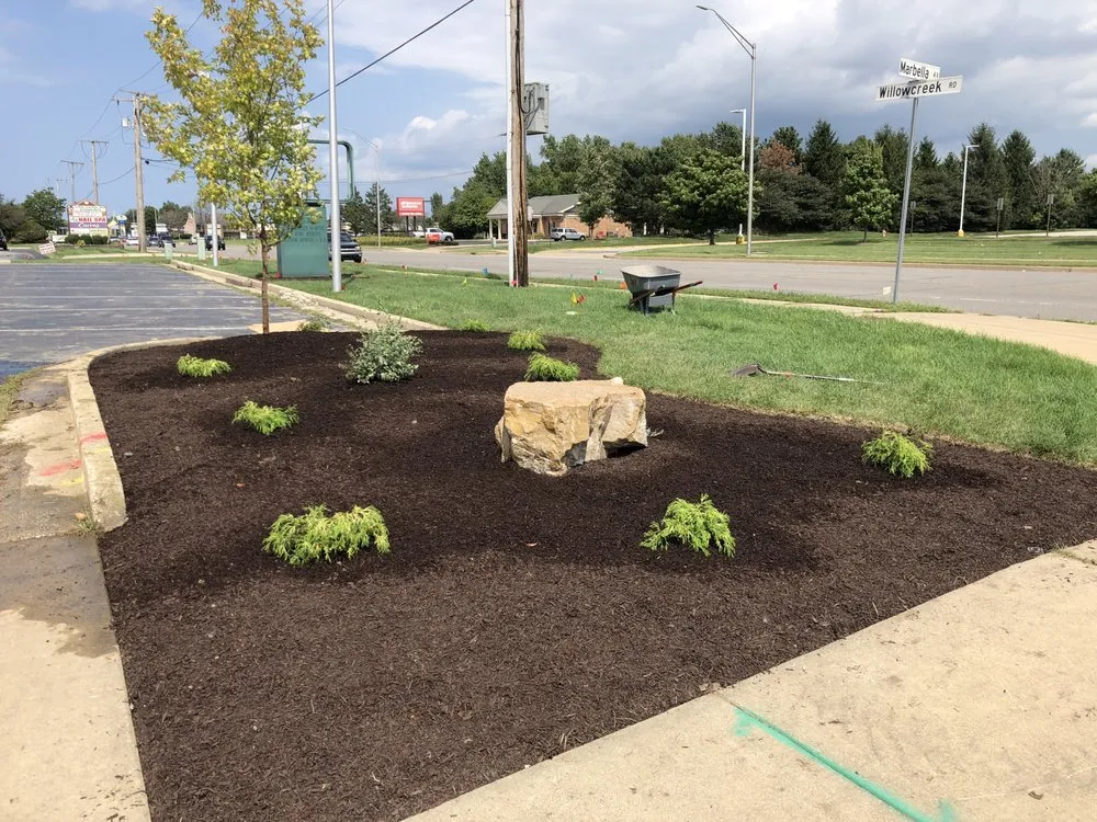 Custom garden landscaping in Crown Point, IN - Southlake Services