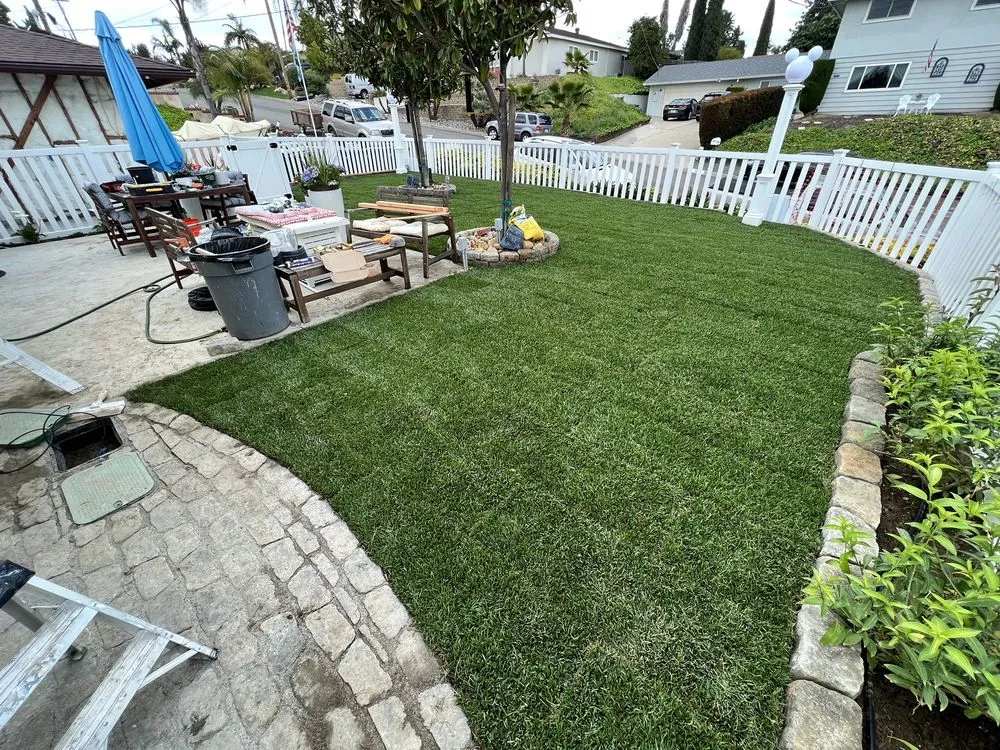 Trusted garden landscaping in Oxnard, CA by Southland Sod Farms