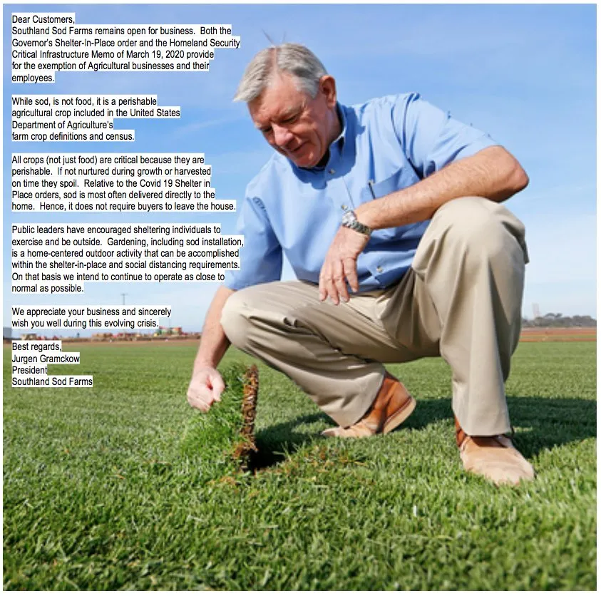 Custom landscape installation in Oxnard, CA by Southland Sod Farms