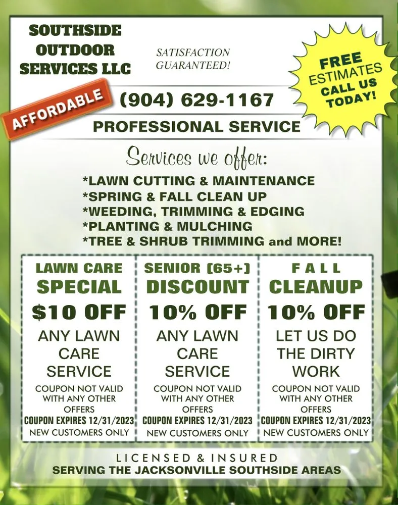 Trusted landscape design near you in Neptune Beach, FL by Southside Outdoor Services