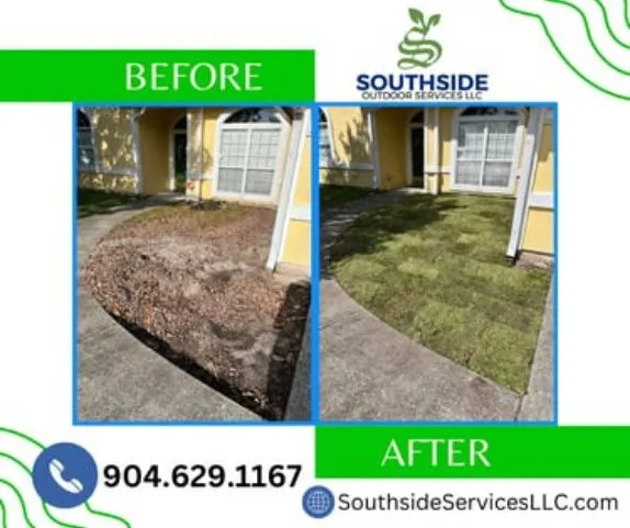 Expert lawn care service for outdoor upgrades in Neptune Beach, FL by Southside Outdoor Services