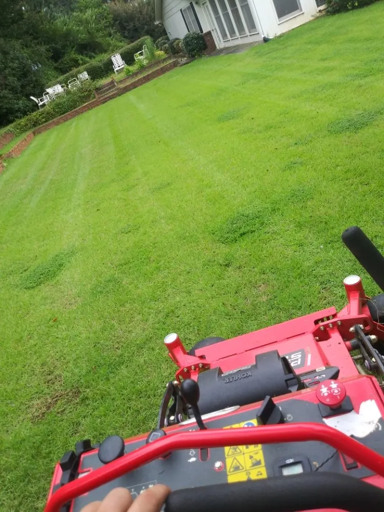 Custom lawn mowing service in McDonough, GA - SouthSide Solutions
