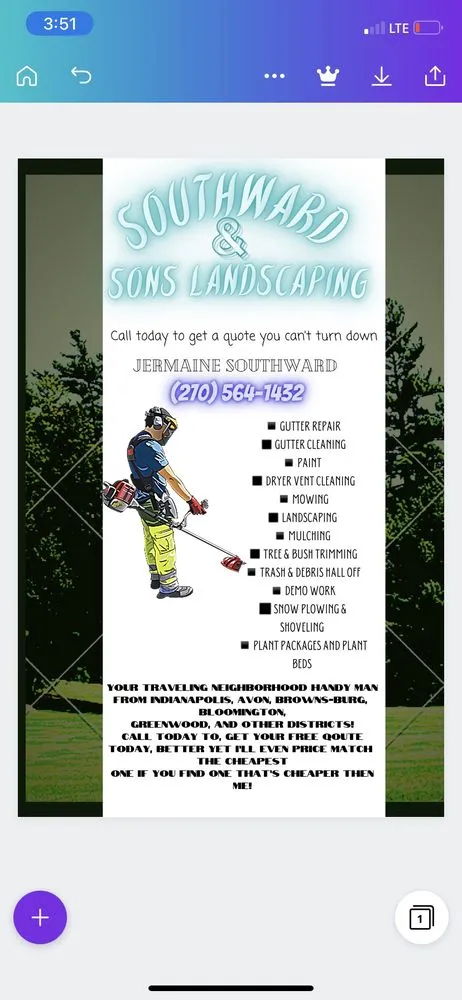 Expert yard maintenance in Brownsburg, IN - Southward & Sons Landscaping