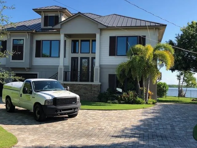 Custom landscape installation in Cape Coral, FL by Southwest Pest Mgmt