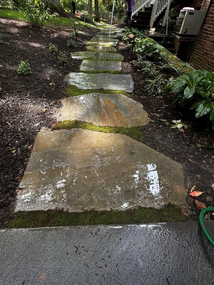 Reliable lawn mowing service with custom design across Hendersonville, NC - Southwinds Landscape Company