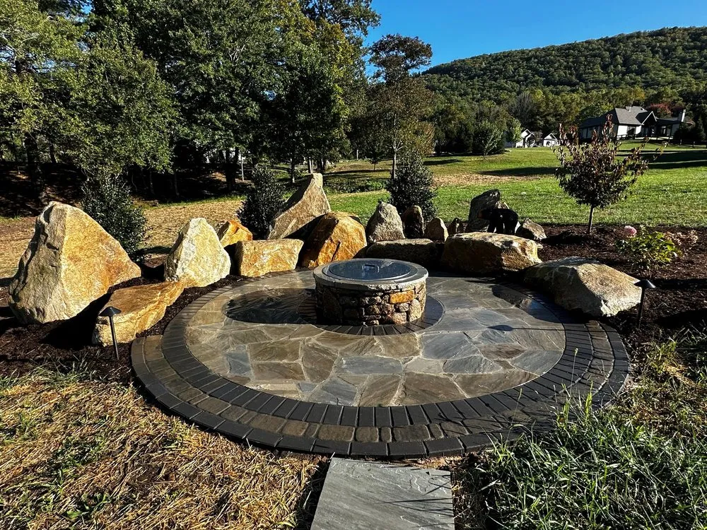 Professional landscaping services for year-round maintenance in Hendersonville, NC by Southwinds Landscape Company