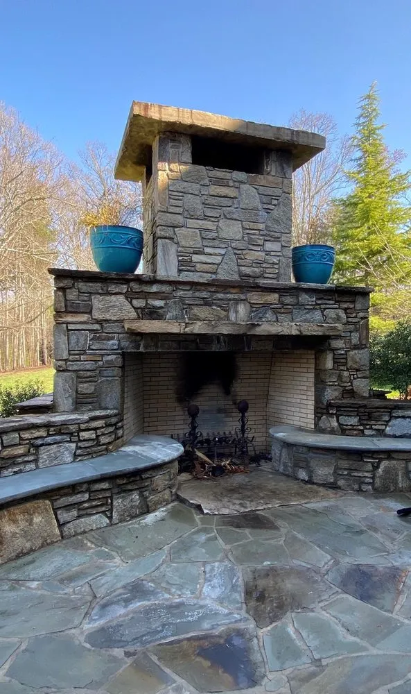 Reliable yard maintenance for residential properties in Hendersonville, NC by Southwinds Landscape Company