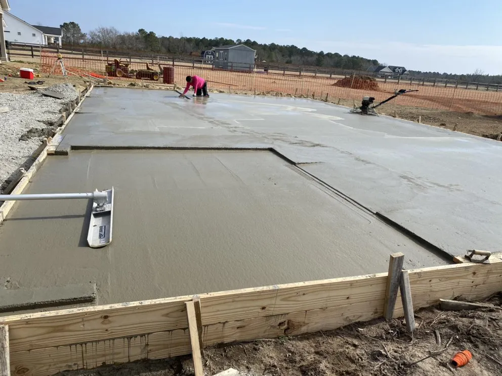 Local outdoor landscaping experts serving Sanford, NC - SP Concrete, Grading and Landscaping