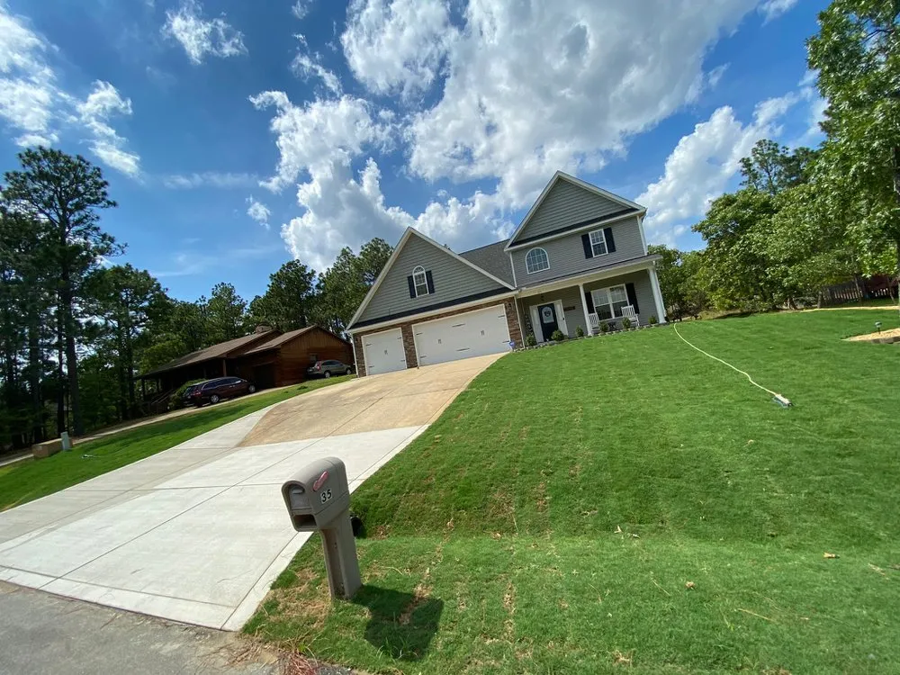 Trusted yard cleanup service for year-round maintenance in Sanford, NC by SP Concrete, Grading and Landscaping