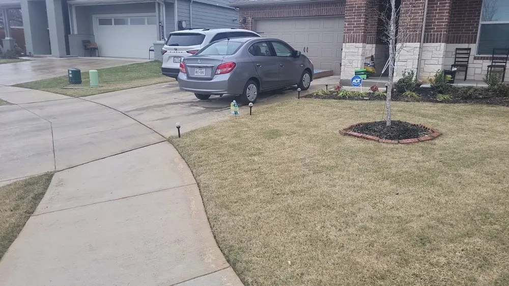 Custom garden landscaping in Lewisville, TX - SP Landscaping