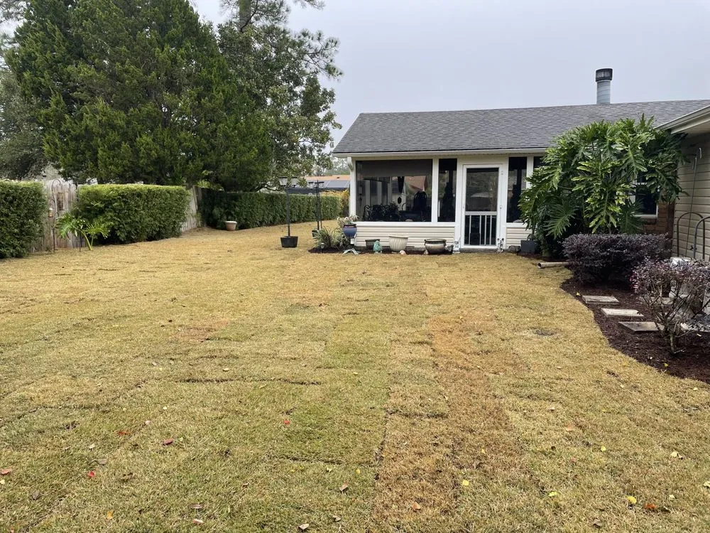 Local garden landscaping with custom design in Navarre, FL by Sp lawn care and landscaping